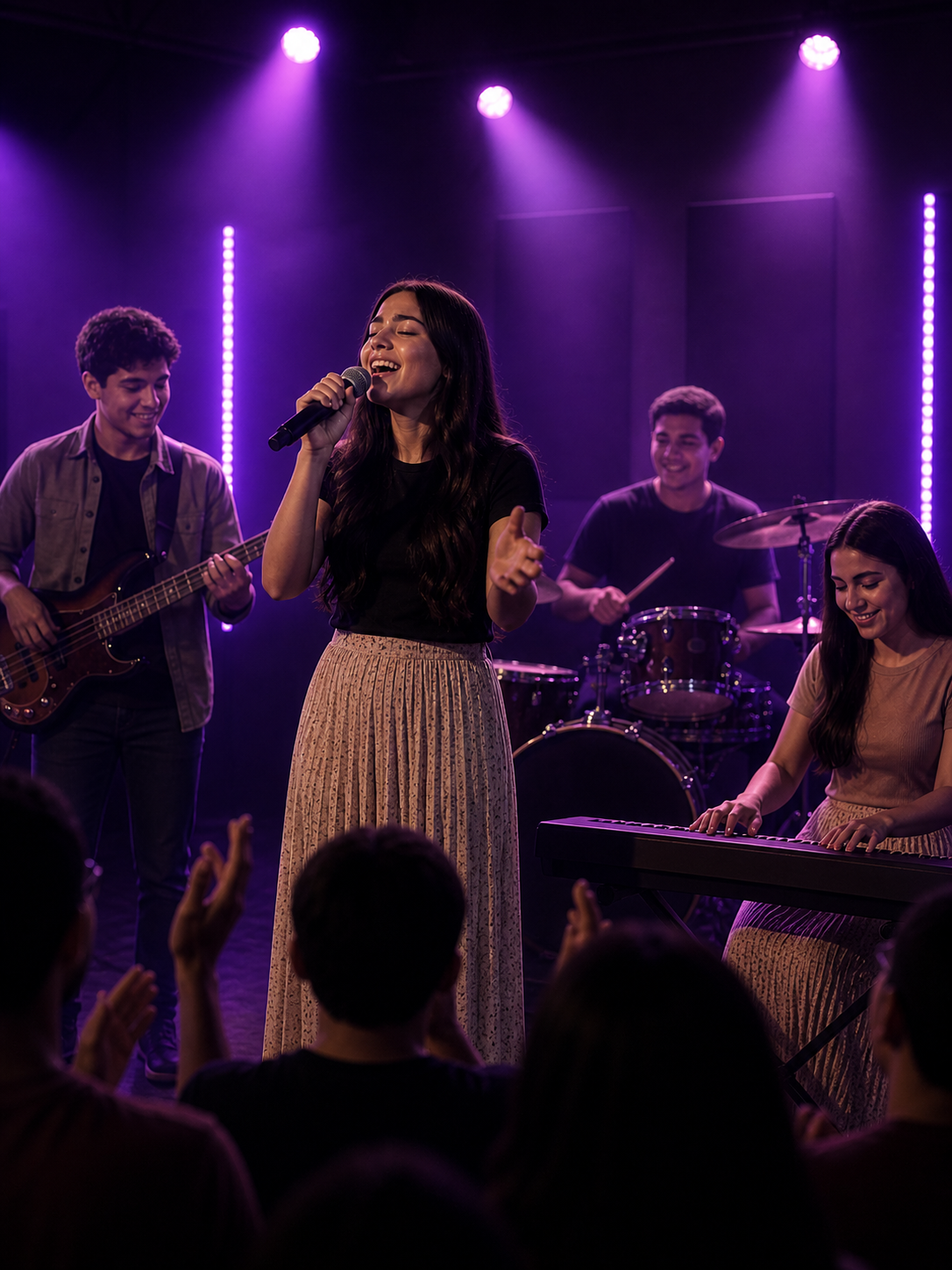 Apresente-se em shows de verdade